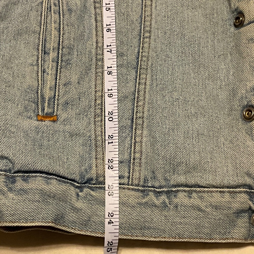Vintage Levis Mens Sherpa Lined Truckers Jacket size Large - Picture 8 of 9